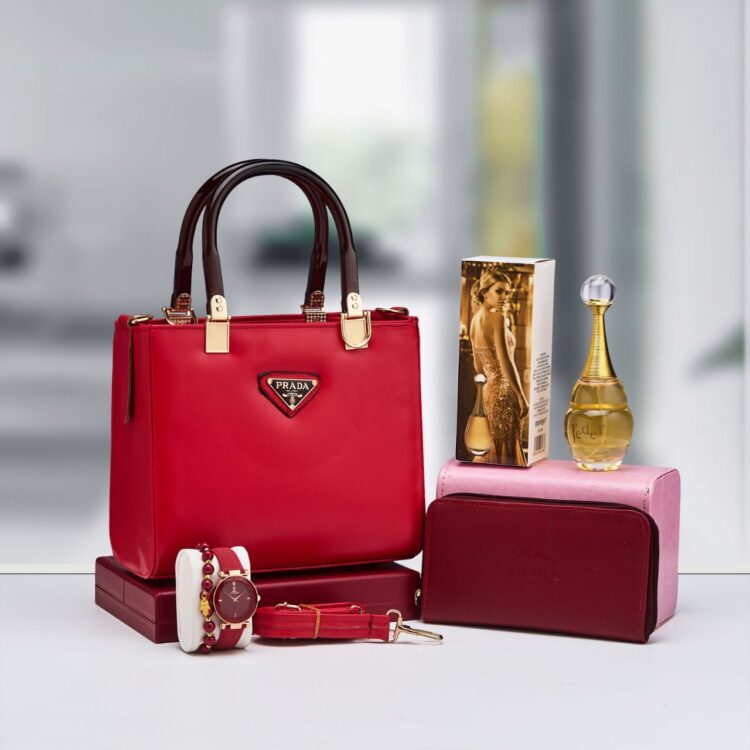 حقيبة نسائية انيقة عطر منعش و ساعة مميزة - Image 6