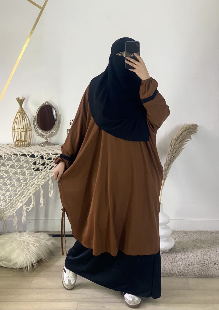 Ensemble Khimar Niqab 4 pièces | Tenue Hijab Islamique - Image 4