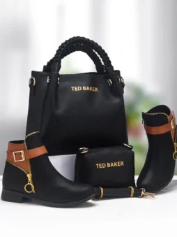 طقم حذاء وحقيبة نسائية