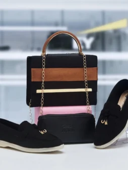 Ensemble chaussures et sacs femme luxe باك حذاء وحقيبة يد نسائية فاخرة