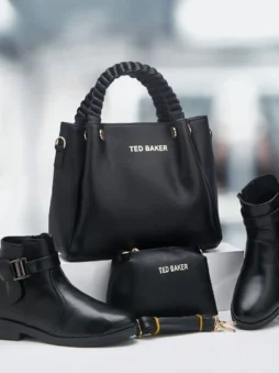 pack sac bottes femme luxe باك حقيبة وبوت نسائي