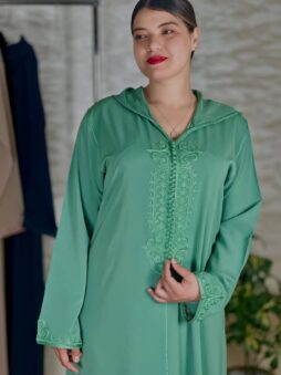 جلابة لون فاللون بطرزة المعلم4