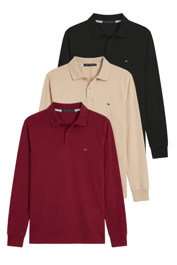 pack 3 polo tommy