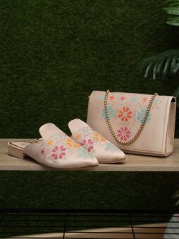 باك البلغة والحقيبة بالطرز الفاسي