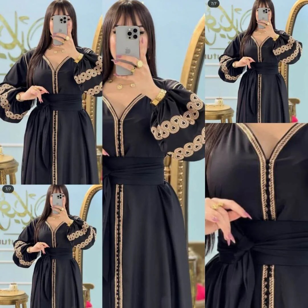 قفطان كريب روزا