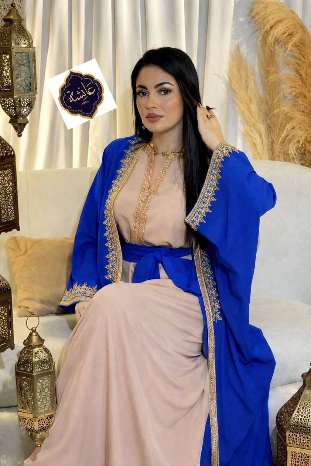 caftan marocain 2 pieces