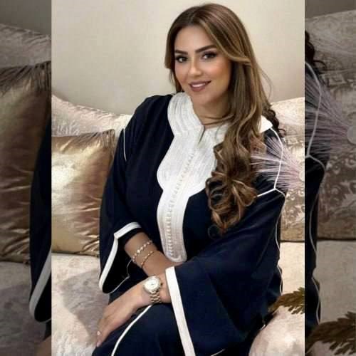 Gandoura marocaine elegante 2026 كندورة مغربية بتصميم هماوي أصيل - Image 2