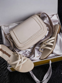 ensemble sac et sandales brides