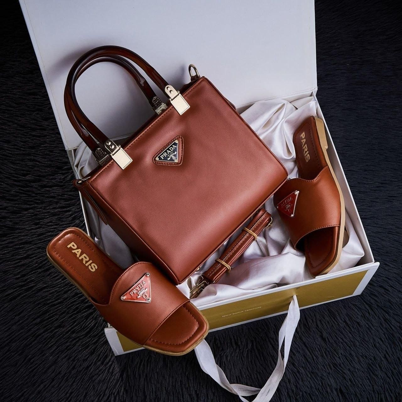 ensemble sac et sandales femme