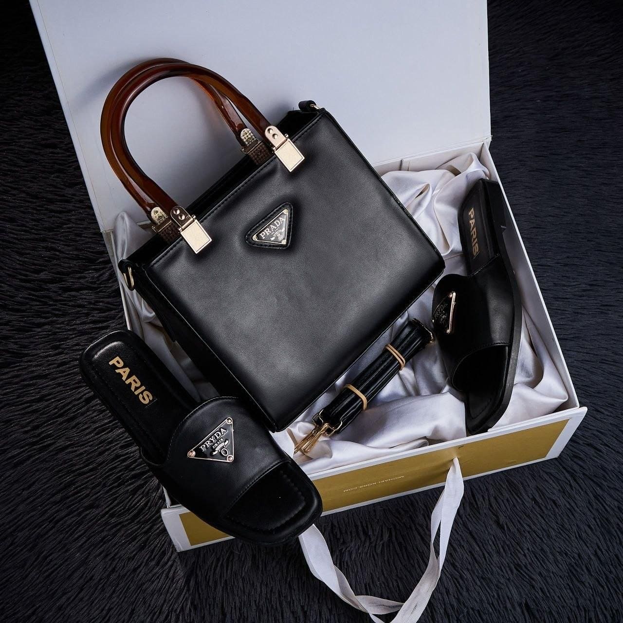 ensemble sac et sandales femme