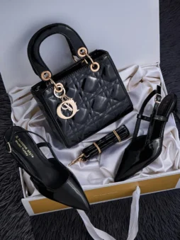 Ensemble Sac et Talons Vernis
