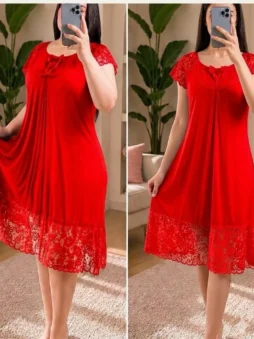 robe de nuit ete viscose lycra