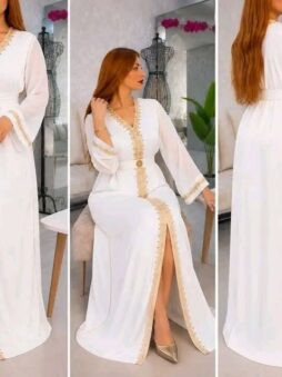 قفطان حرير 4 فييلb Caftan soie 4 files
